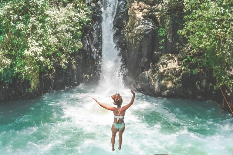 Jumping Sliding Aling-Aling Waterfall